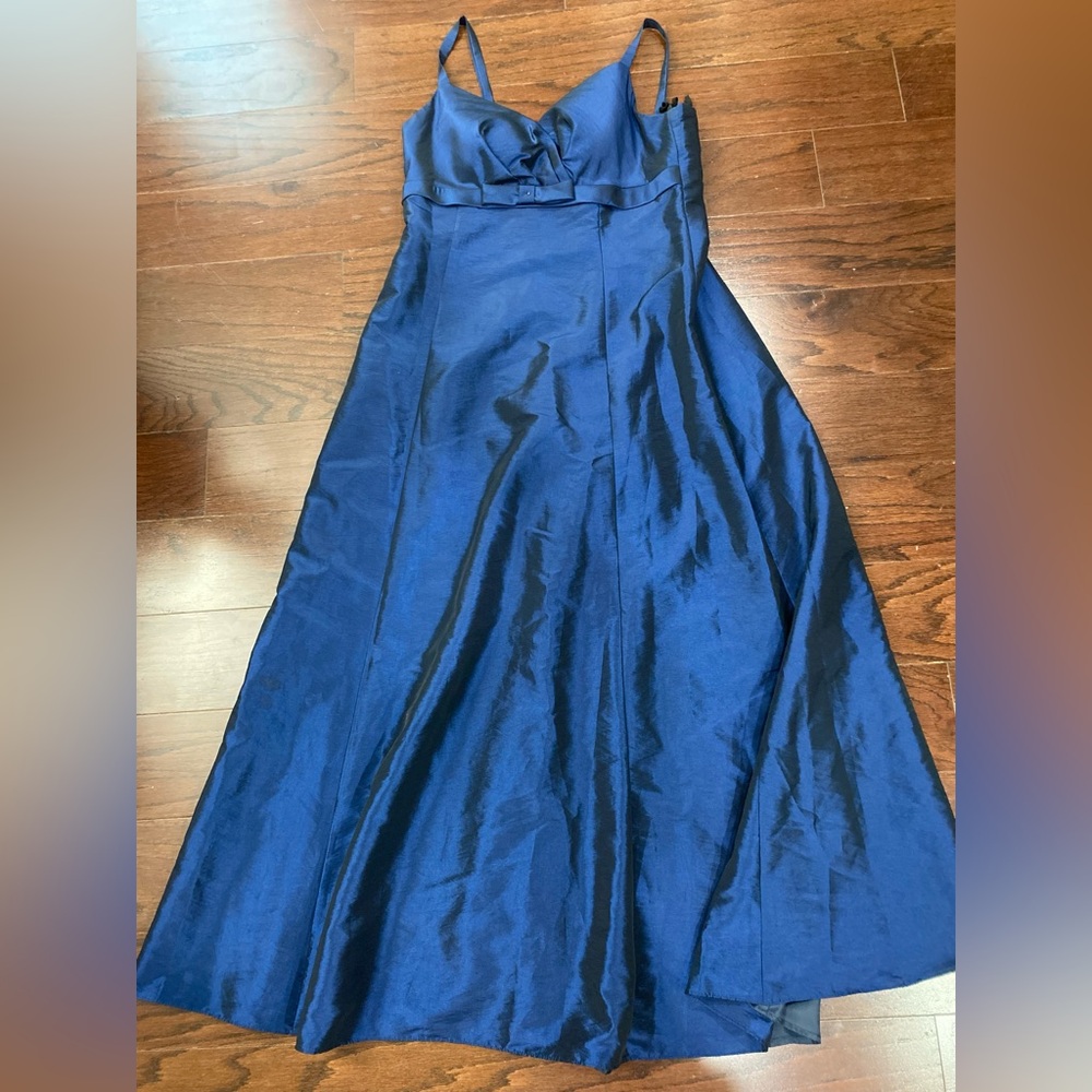 Vintage 90s Y2K Chadwick’s Evening Prom Dress Maxi Empire Waist Gown Small